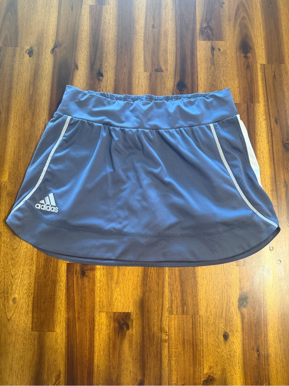 adidas Gray and White Athletic Skort